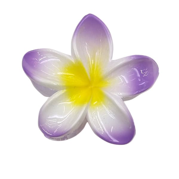 6-pakning blomstrete sklisikre hårklemmer