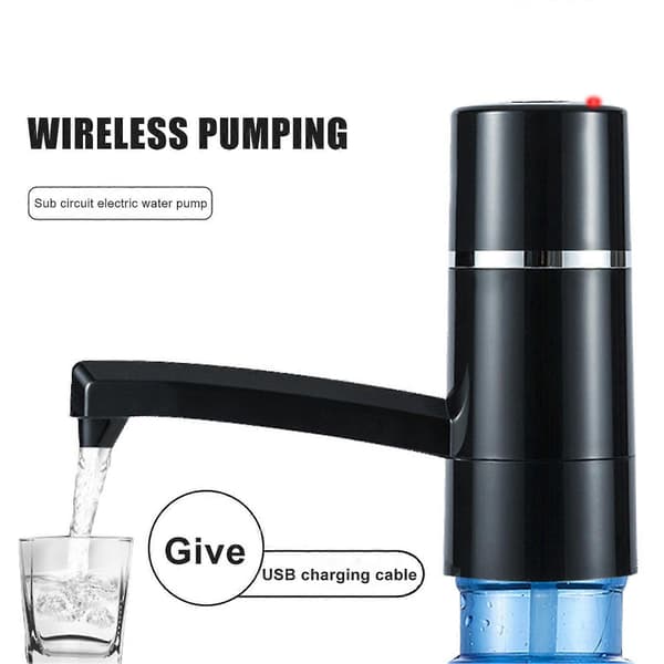 Universell Elektrisk Vattenpump USB-laddning Automatisk Dricksvattenpump För Utomhus Picknick Samling Fest
