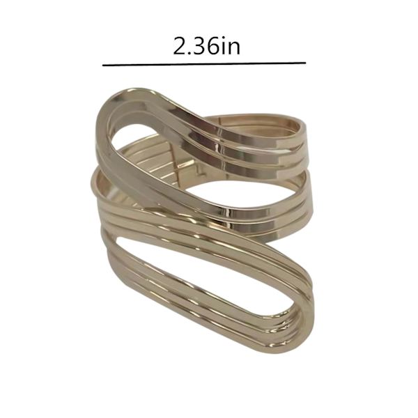 Magnetiske gardinholdere, 1 stk. Glitrende krystallblomst gardinholdere Gardinspenneklips W