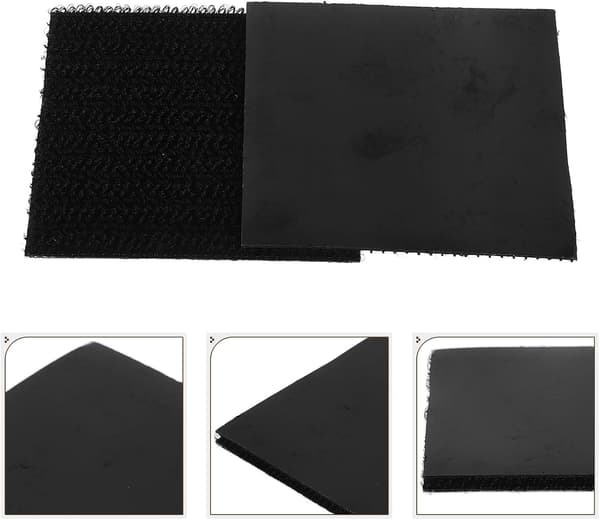 Double-sided Velcro straps with secure attachment and self-adhesive locking 20 pcs