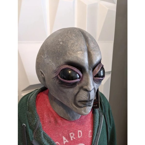 Alien Area Kypäränaamio Halloween Cosplay Kauhu Hauska Lateksi Täyspääkatteinen Hauska Kauhunaamio Halloween Puvustus Masquery