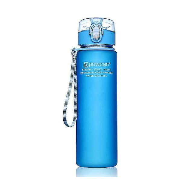 400/560ml BPA-fri Barnflaskor Utomhus Sport Skola Dricksvattenflaska Mugg 560ml Blå
