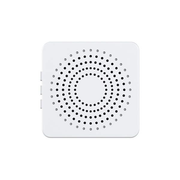 Hvid dørklokke, indendørs kablet dørklokkealarm, hjemmedørklokke til hjemmekontorets adgangskontrolsystem (7,3 * 2,5 * 4,6 cm)