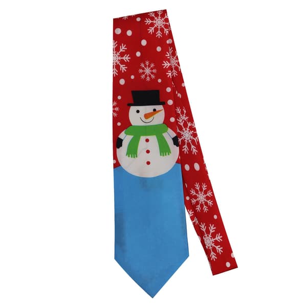 Juleherreslips Nisse Snemand Mønster Slips (4-pak)