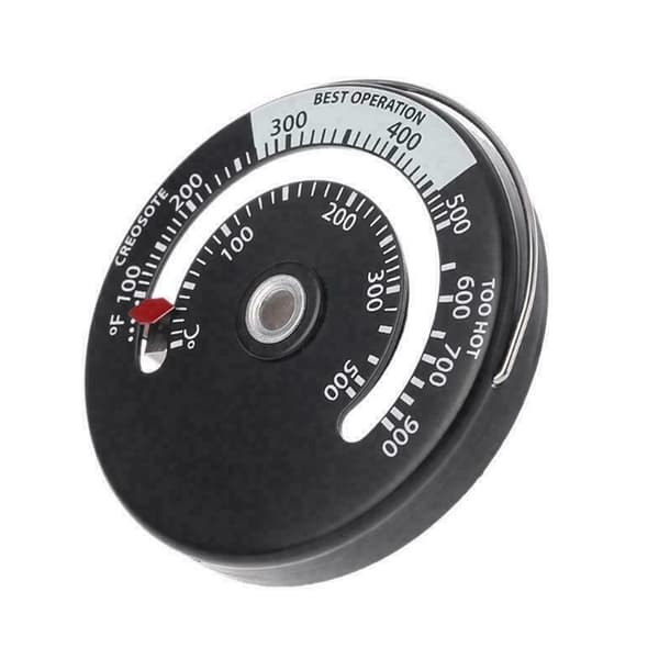 Magnetisk ovnstermometer, ovnsrørstermometer for rund