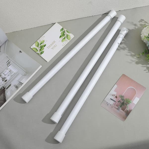 3 kpl jousitanko säädettävä verhotanko ilman porausta 50-90cm