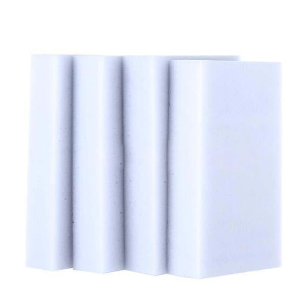 100 pcs Cleaning Sponge Melamine Foam Cleaner Magic Sponge Multifunctional Soft White