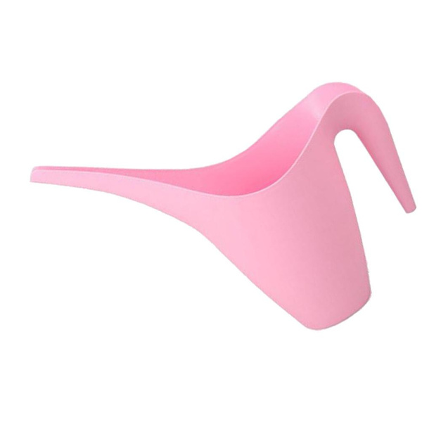 1,8l Plast Vandkande Elegant Vandingskande Lang Tud Blomster Haveredskab (pink) Pink