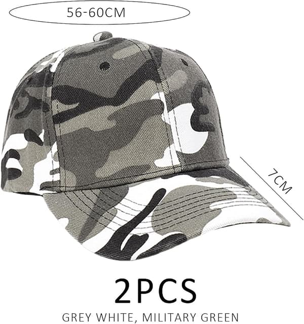 Kamouflage Baseballkepsar, Barnhattar för Barn, Justerbar Snapback Solhatt, Utomhus Solhatt, Sommar Casual Hatt