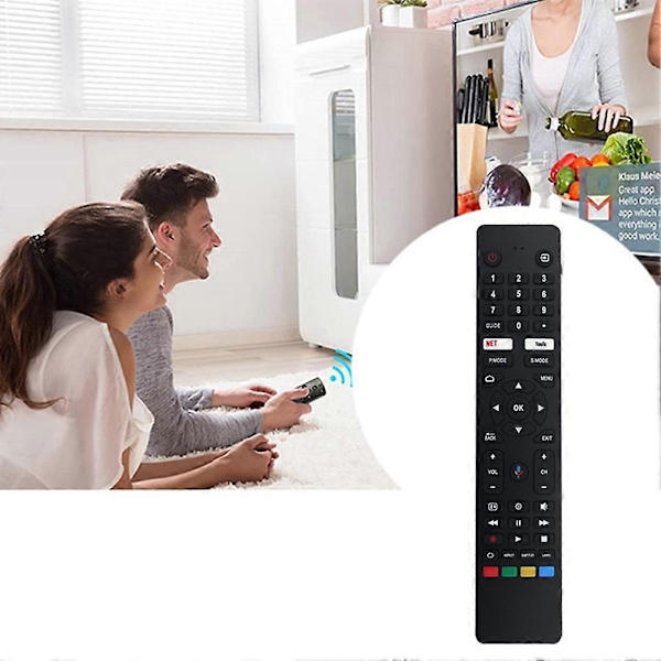 Replacement Remote Control for VEON Smart 4K UHD LED HDTV Android TV RC-NZ Remote Control without Voice