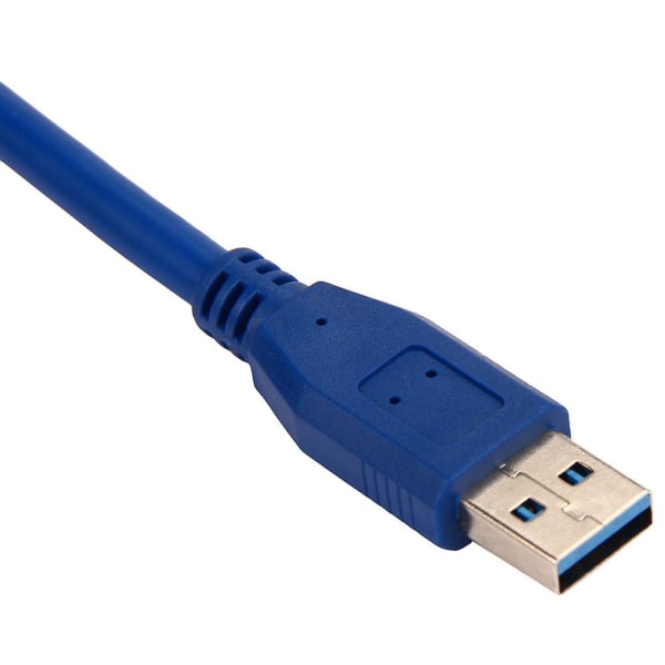 USB 3.0 Type A Han til Type A Han 0. Forlængelseskabel til Data Synkronisering Blå