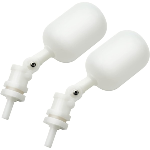 2 Pak Mini Plast Flydende Ventil til RO Vand Omvendt Osmose System Vandfilter Kugle Flyde til Akvarium (1/4\")