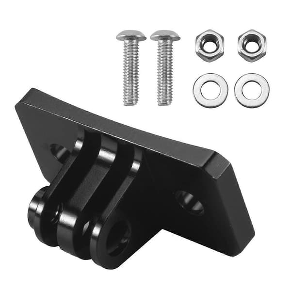 CNC Parachute Helmet Fixed Mounts for GOPRO Hero 1 2 3 3+ 4 5 Session/Xiaomi Yi/SJ/GitUp Sports Camera