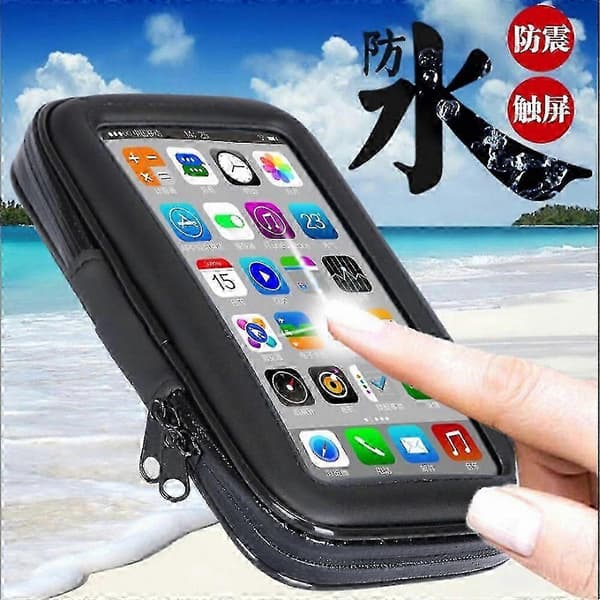 Waterproof Phone Case with Handlebar Mount for Bicycle and Motorcycle