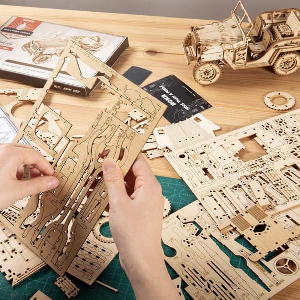 3D Trepuslespill Modellbyggesett (Grand Prix Bil)