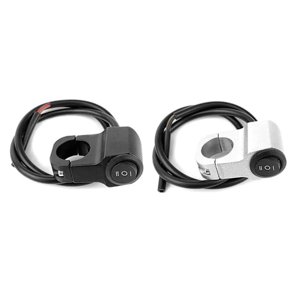 Waterproof Motorcycle 7/8\" Handlebar Headlight Fog Light On/Off Switch