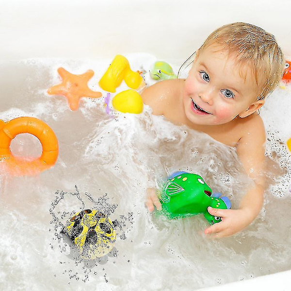 Vandlegelegetøj Sjovt Sikker Interessant Babyshower Legetøj Badelegetøj Badeværelse Flyde Legetøj Til Børn