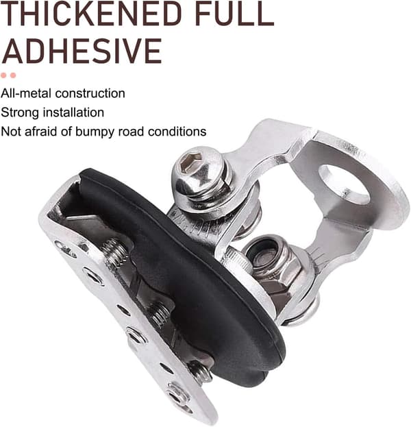 Compatible LED Light Bar Mounting Bracket Universal Adjustable Style Hood Mount Set 2 Pcs LED Work Light Mounting Clamp Holder 304