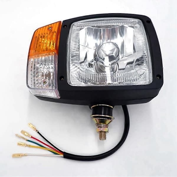 Universell LED-blinklys arbeidslys frontlys, for traktor tilhenger gravemaskin lastebil-LH