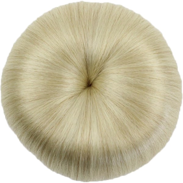 Damperuk syntetiskt hår Flätad Chignon Donut Hårstycke Chignon för kvinnor Flätat Chignon Flätat Chignon Hårstycke Kvinnlig Syntetisk Peruk