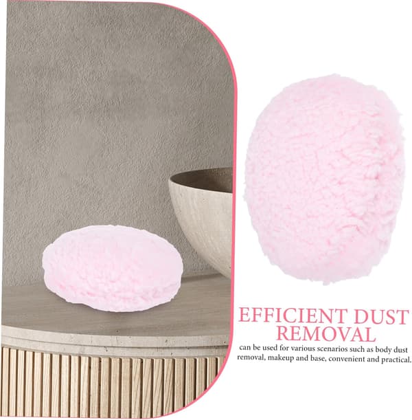 Large Fluffy Powder Puff Makeup Powder Applicator Soft Gentle Body Powdering Puff