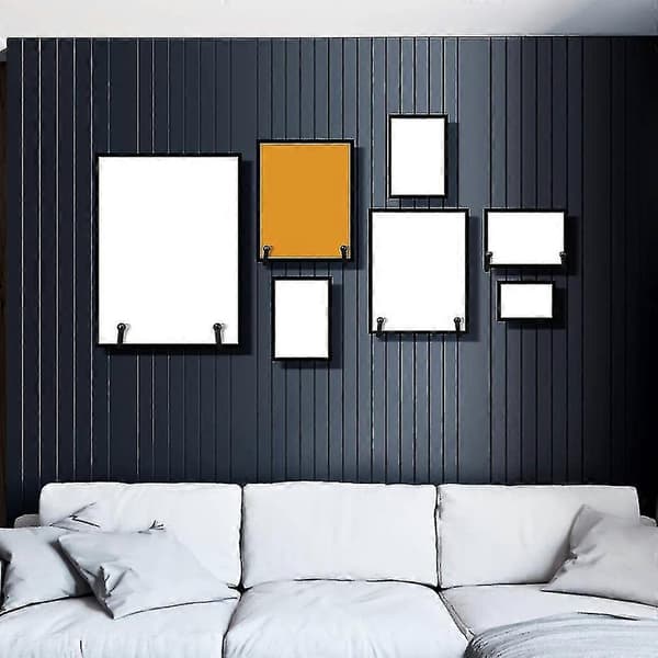 4-pack Wall Mounting Plate, Medium Wall Easel Holder Plate Hanger Vertical Plate Stand Holder Vin R -Sy