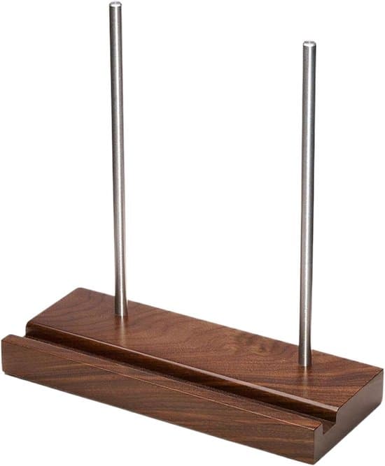 Record Stand - Vinyl Holder - Display Stand - Solid and Robust Design - Decorative and Functional Accent - For Turntable Accessories - Collectors