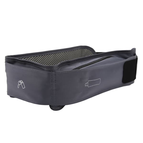 Running Belt Multiple Pockets Jogging Waist Pack 60-85cm Adjustable Comfortable for Outdoor Use