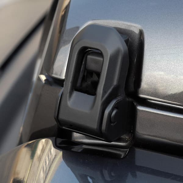 Rustfritt stål panserlås sperrer kit passer for Jeep-wrangler-jl 2018-2021