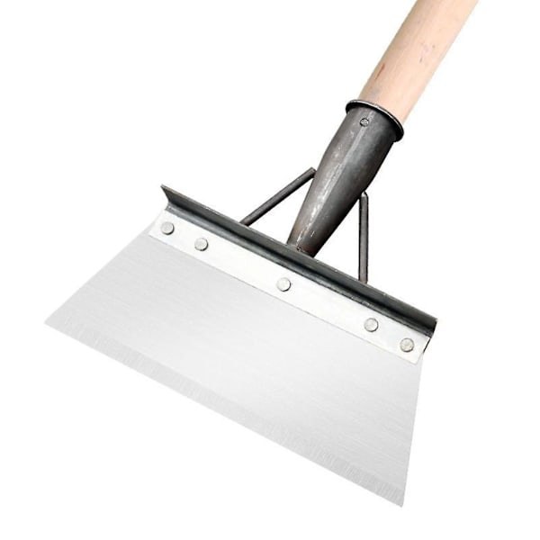 Multifunksjonell rengjøringsskuffe jordluking tykk rengjørings flat spade for hage gårdsplass gårdsbruk bruk