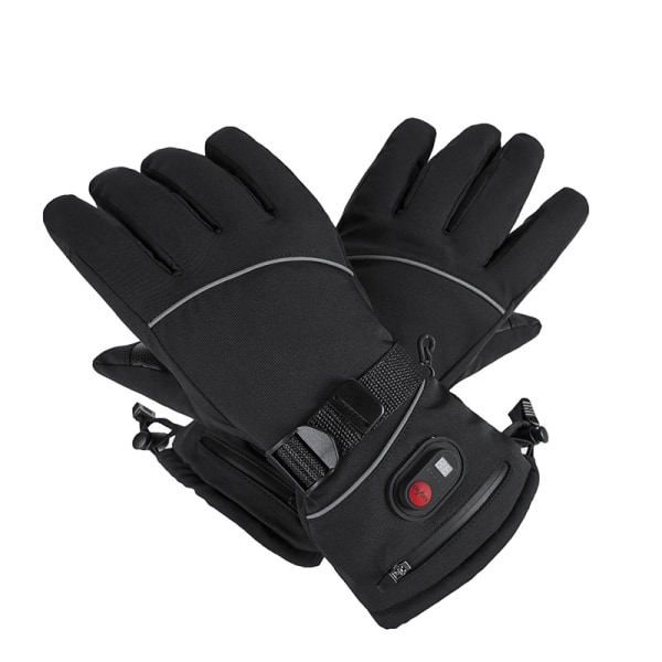 Uppvärmda handskar, varma vinterhandskar för män och kvinnor, 7,4V 3200Mah tvättbar pekskärm Varma vinterhandskar, Uppladdningsbart batteri, Fungerar 3-5,5 timmar