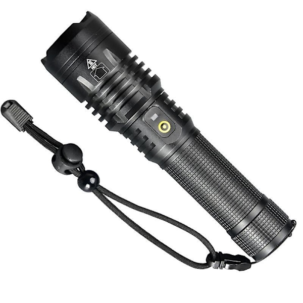P70 Stark Ljus Ficklampa Bärbar Ficklampa Handhållen Ficklampa Utomhus Ficklampa