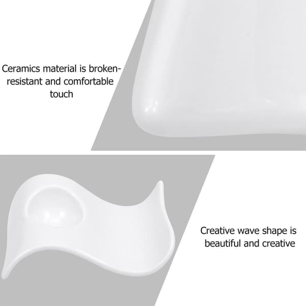 Wave-shaped Egg Tray Practical Egg Storage Holder for Dining Table for Kitchen Use