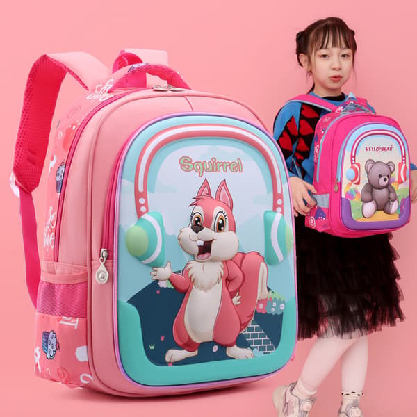 Graffiti Kids' Bag Personalized Cartoon Trend Shoulder Bag - Squirrel
