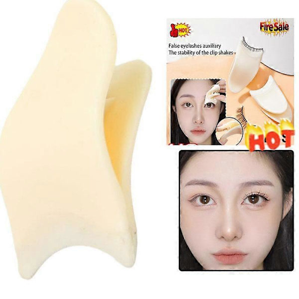 False Eyelash Clip Eyelash Tweezers Applicator Lash Aid Makeup Tool False Eyelash Applicator Tool