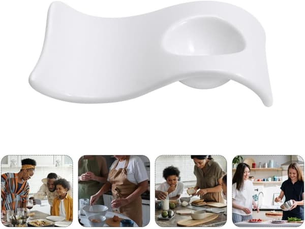 Wave-shaped Egg Tray Practical Egg Storage Holder for Dining Table for Kitchen Use