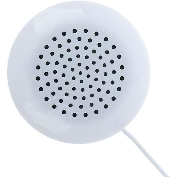Tyynykaiutin, Kannettava 3.5mm Mini Tyynys Stereo Ulkokaiutinsoitin jne., Hienoa käsityötä ja upea ulkonäkö - Valkoinen