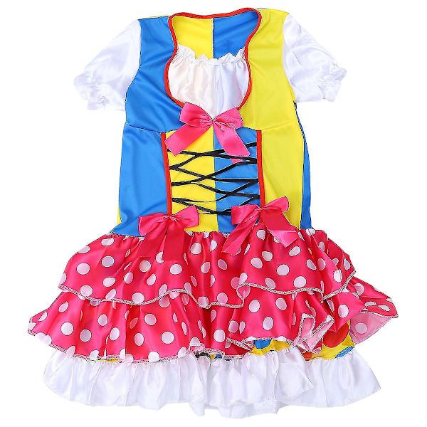 1 stk Dekorativ Halloween Kostume Kreativ Cosplay Party Klæd Ud Juleklovn Tøj Dragt (assorteret farve)