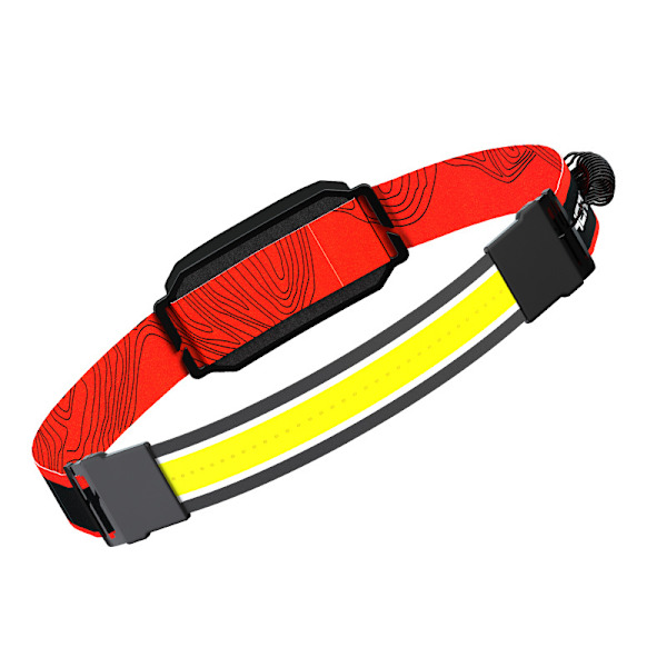 Latautuva otsalamppu 1 kpl 350 lumenia 3 tilaa LED-otsalamppu USB-latautuva valo otsalamppu vaellukselle juoksuun kalastukseen leirintään.