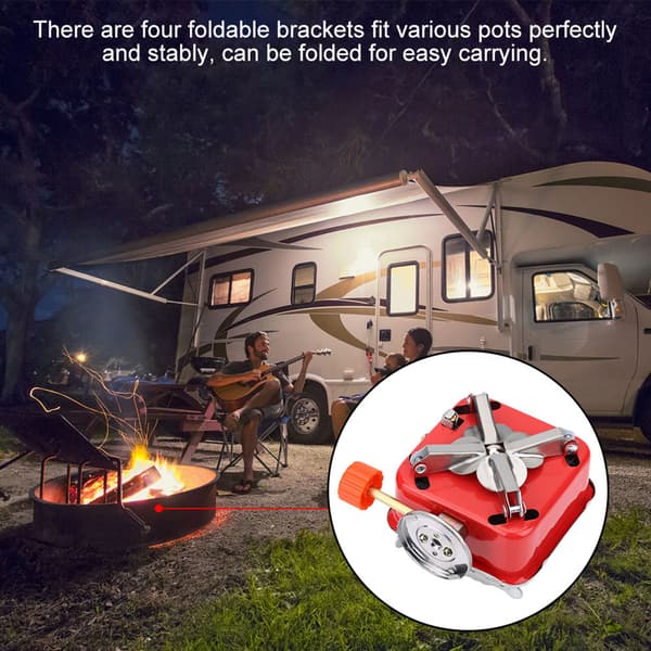 Bærbart Mini Gasblus Udendørs Camping Picnic