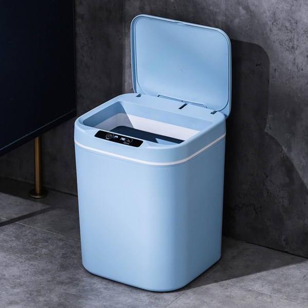 15l Smart Soptunna Automatisk Sensor Soptunna Elektrisk Avfallstunna Vattentät Soptunna För Kök B