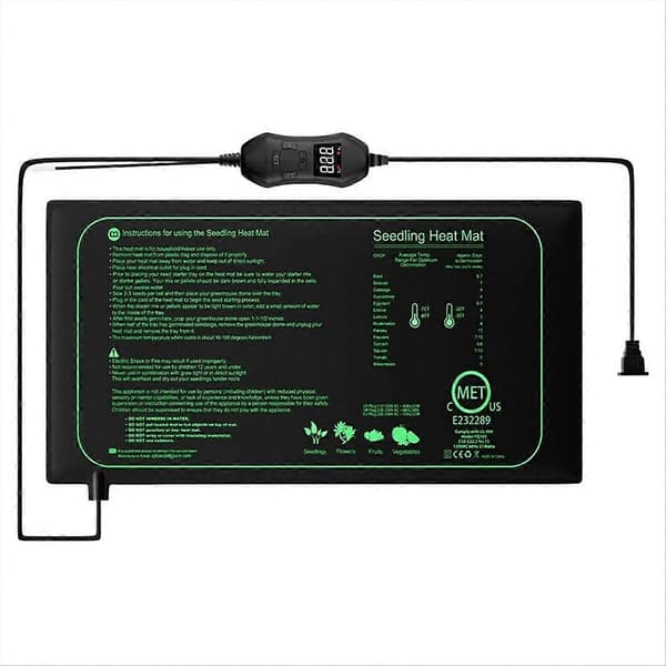 50W heating mat for plants with thermostat EU plug