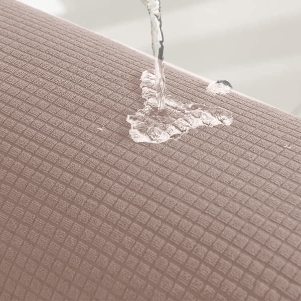 Ruokapöydän tuolinpäälliset, 4 kpl, khaki[TB]