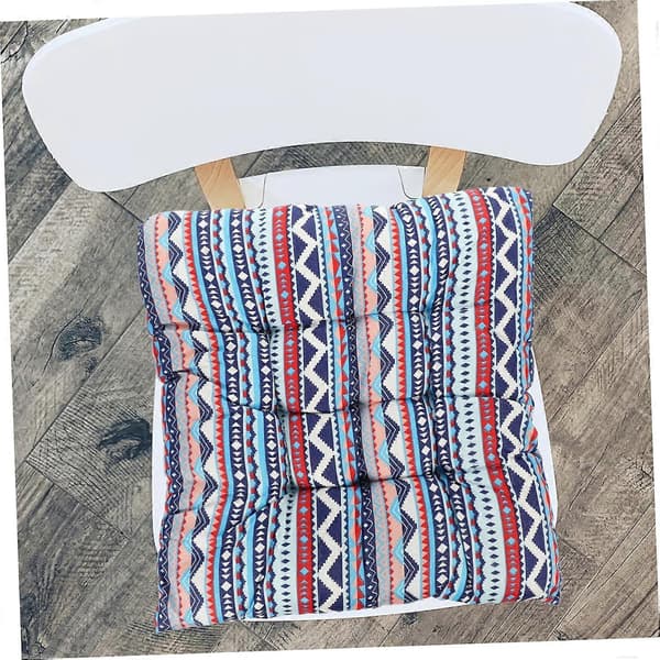 Bohemisk Etnisk Stil Kudde Stol Kudde Bohemisk Stol Kudde Patchwork Sittdyna Stol Dynor Stolkuddar