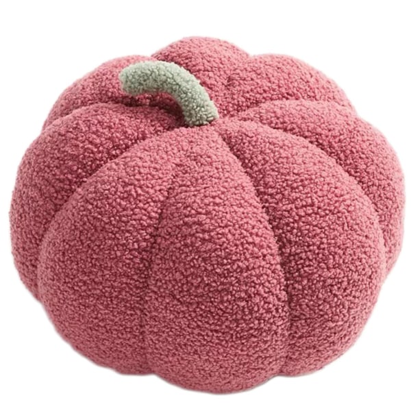Lurrosa Söt Halloween Pumpkin Kudde Mysig Pumpkin Pillow Plysch - Pumpa Kudde Inredning Lilla rosa