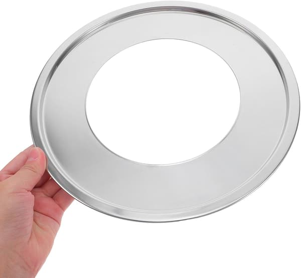 Dampstativ i rustfritt stål 15 cm rund grytedampkurvring