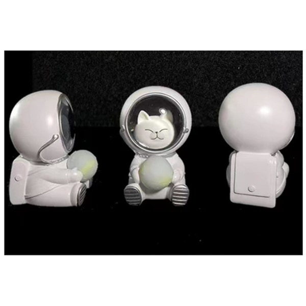 Husdjur Astronaut Nattljus Söt Spaceman Lampa Sovrumsdekorationer Dekoration Lampor Barn Leksaker Presenter, gör