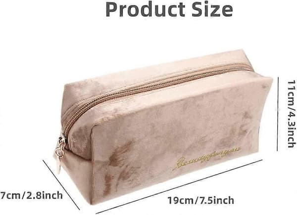 Travel Makeup Bag Khaki