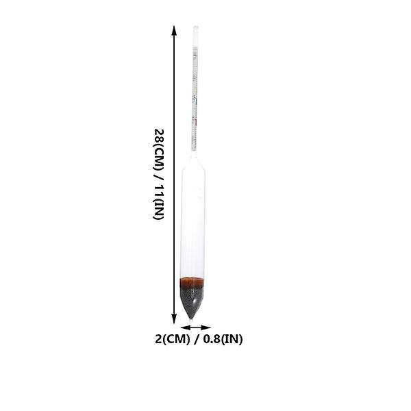 Sjömatverktyg Saltmätare Fisktank Salinitetsmätare Hydrometer Havsvattenkvalitetsmätare Blandade Färger 28X2X2cm