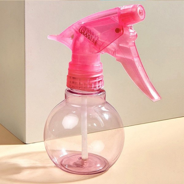 2st rosa plast handhållen vattensprayflaska för frisör/trädgård/växt tom spray